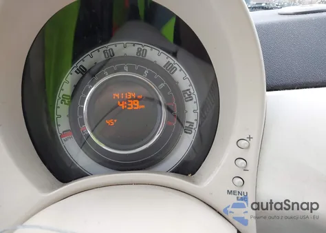 2012 Fiat 500C Lounge z USA, uszkodzony, nr VIN 3C3CFFER8CT330504